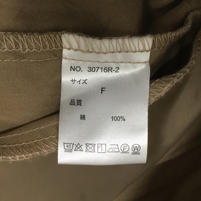 レイカズン Ray Cassin ジャケット、上着 ジャンパー、ブルゾン FREE 無地 茶 / ブラウン / レディース USED 古着 中古 10093405