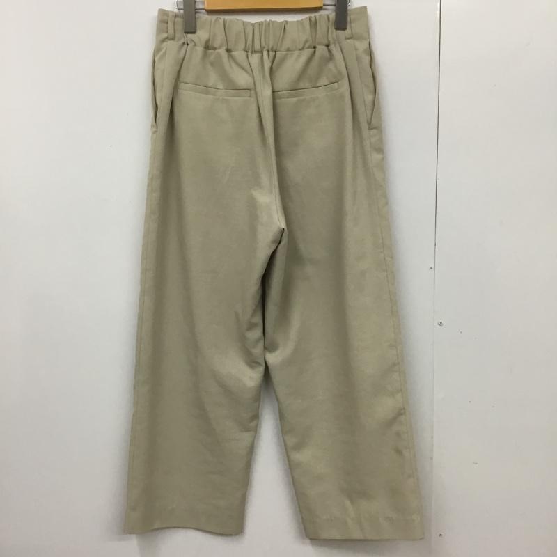 グローバルワーク GLOBAL WORK パンツ スラックス M 無地 ベージュ / ベージュ / レディース USED 古着 中古 10093409
