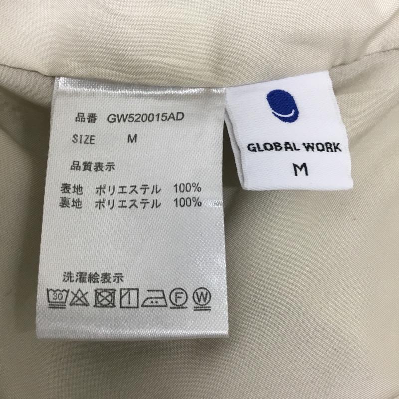 グローバルワーク GLOBAL WORK パンツ スラックス M 無地 ベージュ / ベージュ / レディース USED 古着 中古 10093409