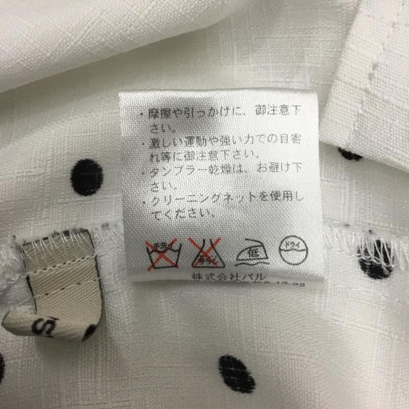 ミスティック mystic カットソー 半袖 FREE ドット 白 / ホワイト /  レディース USED 古着 中古 10093420