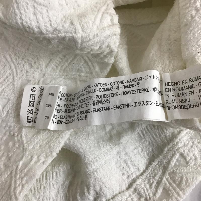 ザラ ZARA タンクトップ タンクトップ S 白 / ホワイト / レディース USED 古着 中古 10093444