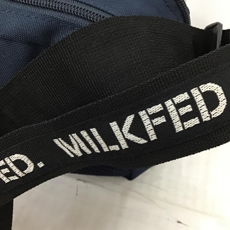 ミルクフェド MILKFED. ショルダーバッグ ショルダーバッグ 03173053 NEO LOGO TAPE SHOULDER BAG ロゴ、文字 紺 / ネイビー / X 桃 / ピンク / レディース USED 古着 中古 10093490