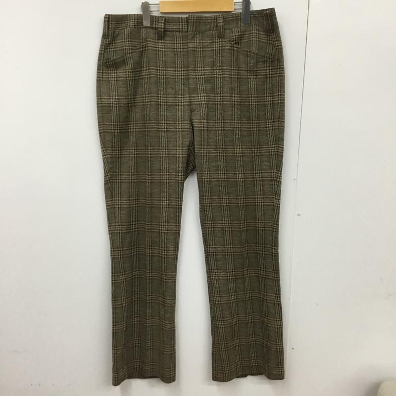 古着 USED パンツ スラックス HAGGAR チェック ベージュ / ベージュ / X 緑 / グリーン / X 茶 / ブラウン / メンズ USED 古着 中古 10093527