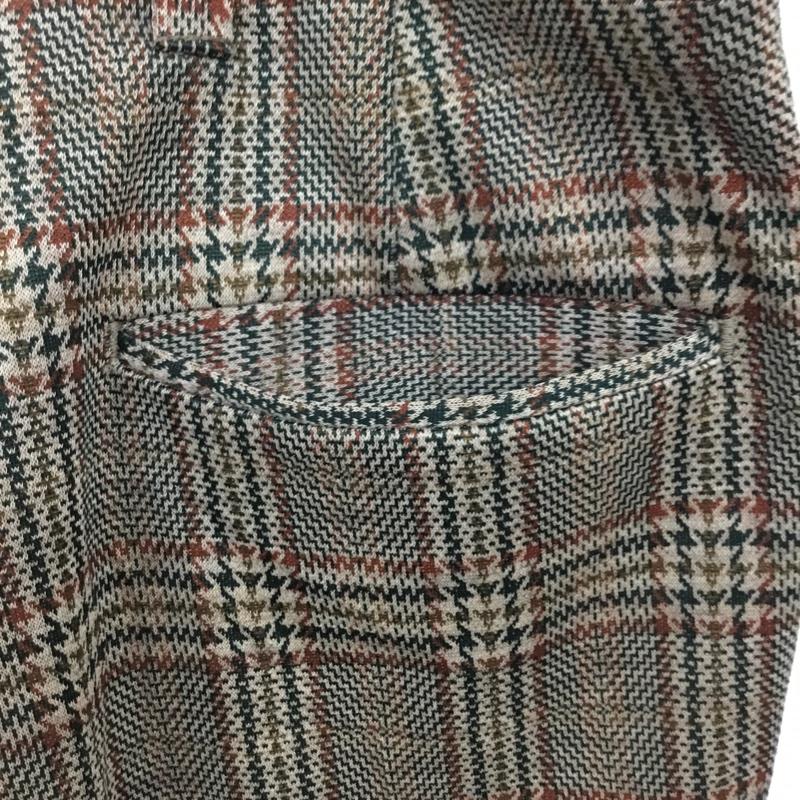 古着 USED パンツ スラックス HAGGAR チェック ベージュ / ベージュ / X 緑 / グリーン / X 茶 / ブラウン / メンズ USED 古着 中古 10093527