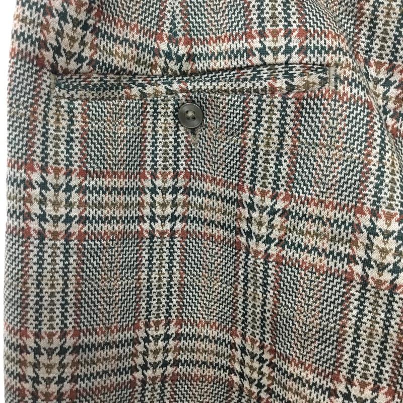 古着 USED パンツ スラックス HAGGAR チェック ベージュ / ベージュ / X 緑 / グリーン / X 茶 / ブラウン / メンズ USED 古着 中古 10093527