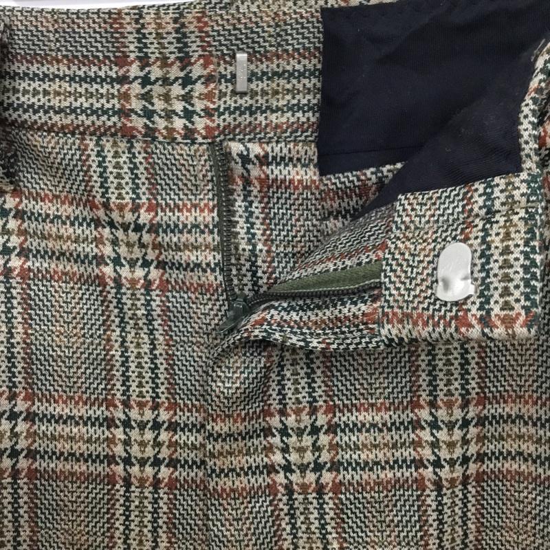 古着 USED パンツ スラックス HAGGAR チェック ベージュ / ベージュ / X 緑 / グリーン / X 茶 / ブラウン / メンズ USED 古着 中古 10093527