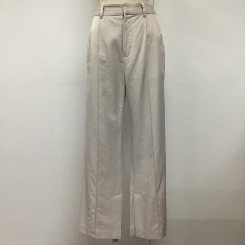 ページボーイ PAGEBOY パンツ スラックス M 無地 灰 / グレー / レディース USED 古着 中古 10093531