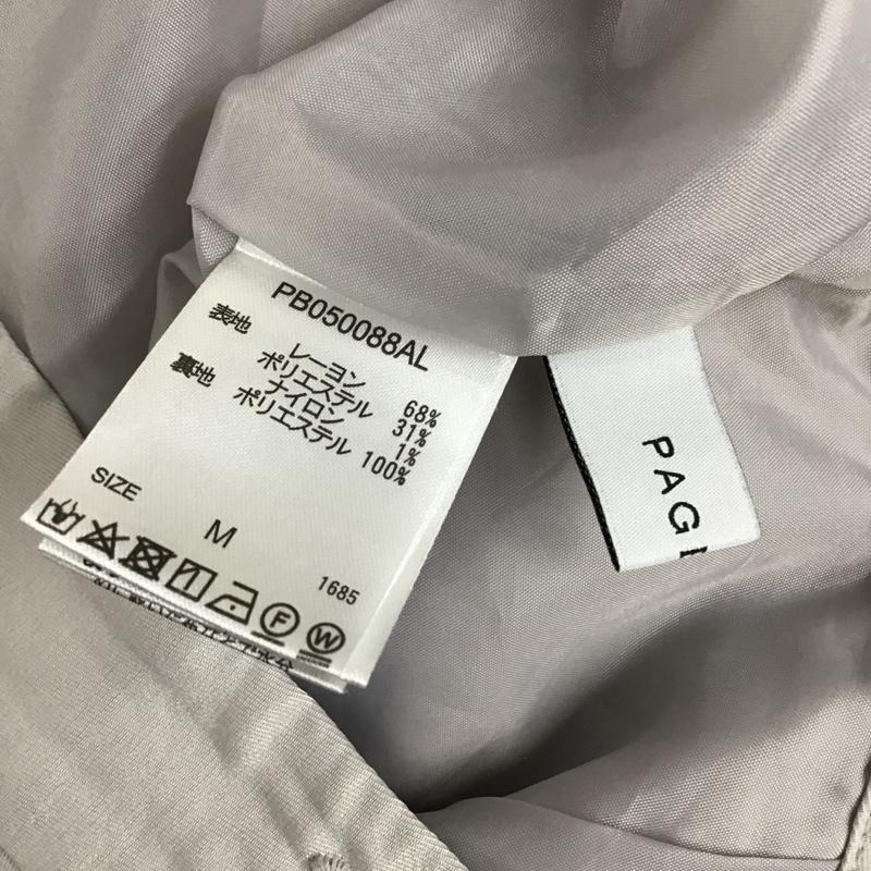 ページボーイ PAGEBOY パンツ スラックス M 無地 灰 / グレー / レディース USED 古着 中古 10093531