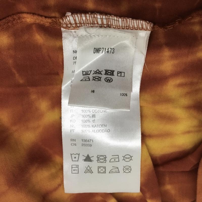 デウスエクスマキナ DEUS EX MACHINA Tシャツ 半袖 DMP71473 タイダイ S ロゴ、文字 茶 / ブラウン / X 橙 / オレンジ /  メンズ USED 古着 中古 10093534