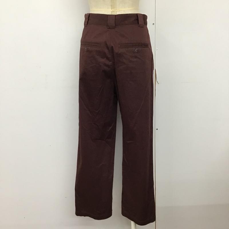 アリシアページボーイ alicia PAGEBOY パンツ スラックス M 無地 えんじ / ワインレッド / レディース USED 古着 中古 10093535