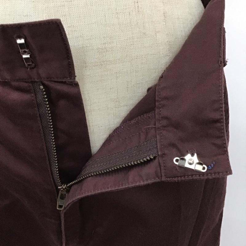 アリシアページボーイ alicia PAGEBOY パンツ スラックス M 無地 えんじ / ワインレッド / レディース USED 古着 中古 10093535