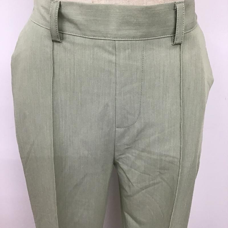 レトロガール RETRO GIRL パンツ スラックス FREE 無地 薄緑 / ライトグリーン / レディース USED 古着 中古 10093580