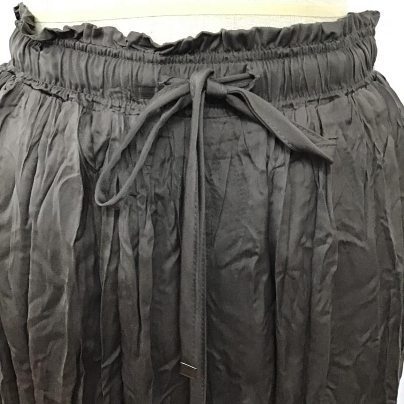 古着 USED ボトムス ボトムス ワイドパンツ S 無地 ダークブラウン / ダークブラウン / レディース USED 古着 中古 10093620