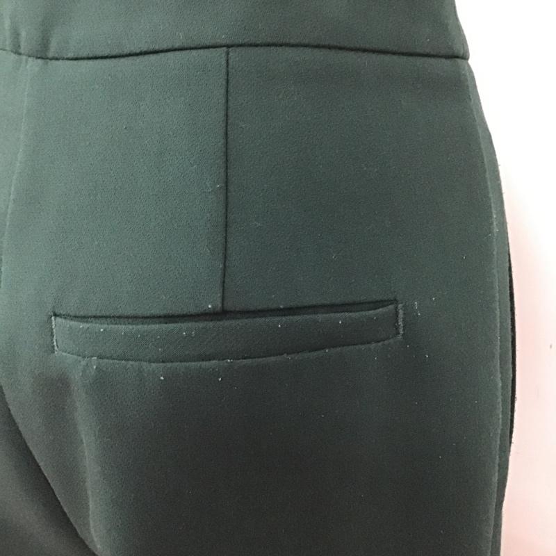 ザラ ZARA パンツ スラックス XS 無地 緑 / グリーン / レディース USED 古着 中古 10093637