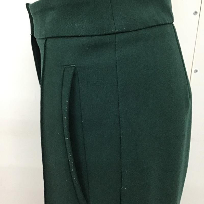 ザラ ZARA パンツ スラックス XS 無地 緑 / グリーン / レディース USED 古着 中古 10093637