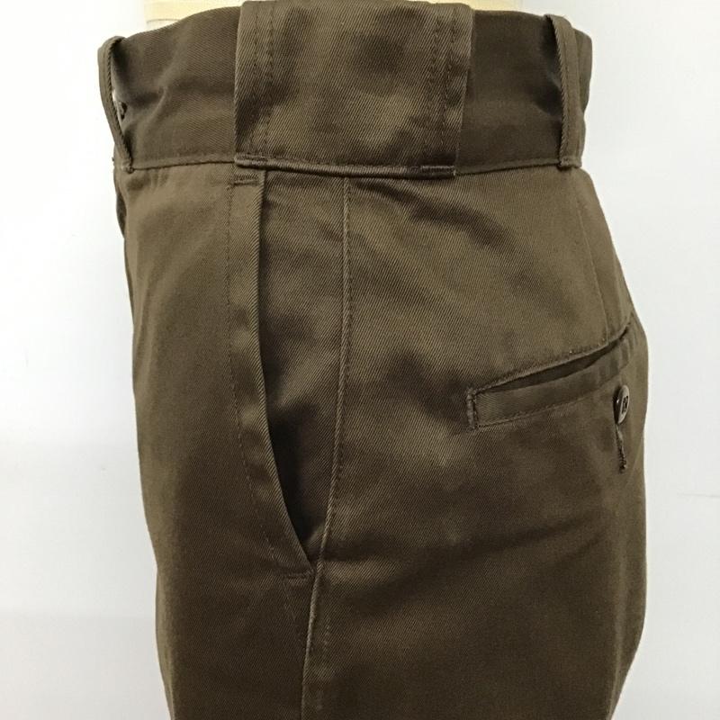 ローリーズファーム LOWRYS FARM パンツ ワークパンツ、ペインターパンツ Wrangler S 無地 茶 / ブラウン / レディース USED 古着 中古 10093639