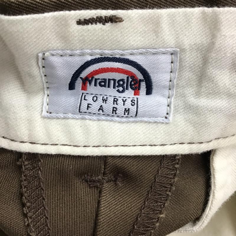 ローリーズファーム LOWRYS FARM パンツ ワークパンツ、ペインターパンツ Wrangler S 無地 茶 / ブラウン / レディース USED 古着 中古 10093639