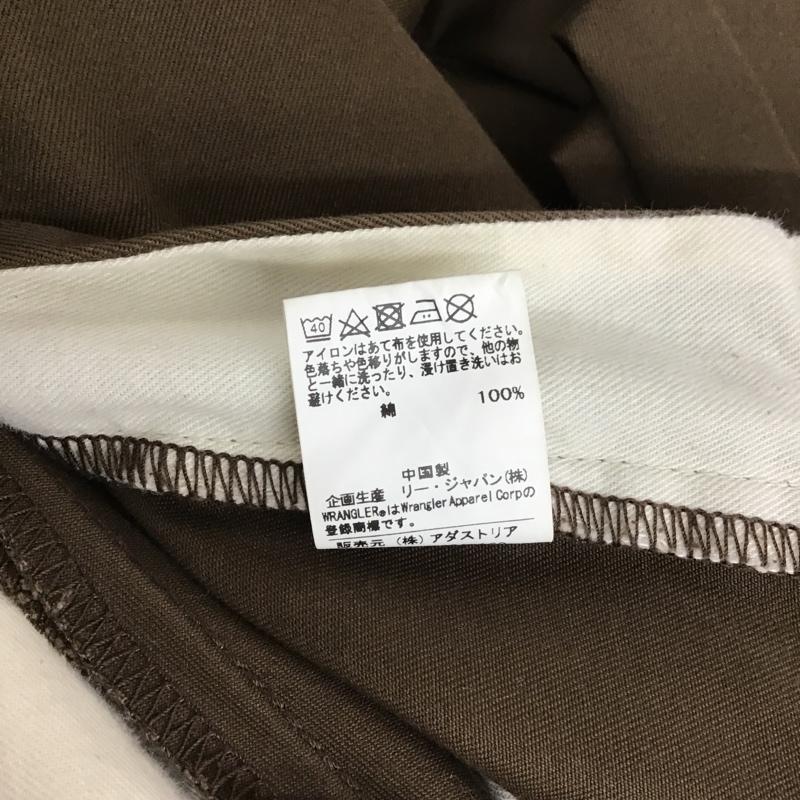 ローリーズファーム LOWRYS FARM パンツ ワークパンツ、ペインターパンツ Wrangler S 無地 茶 / ブラウン / レディース USED 古着 中古 10093639