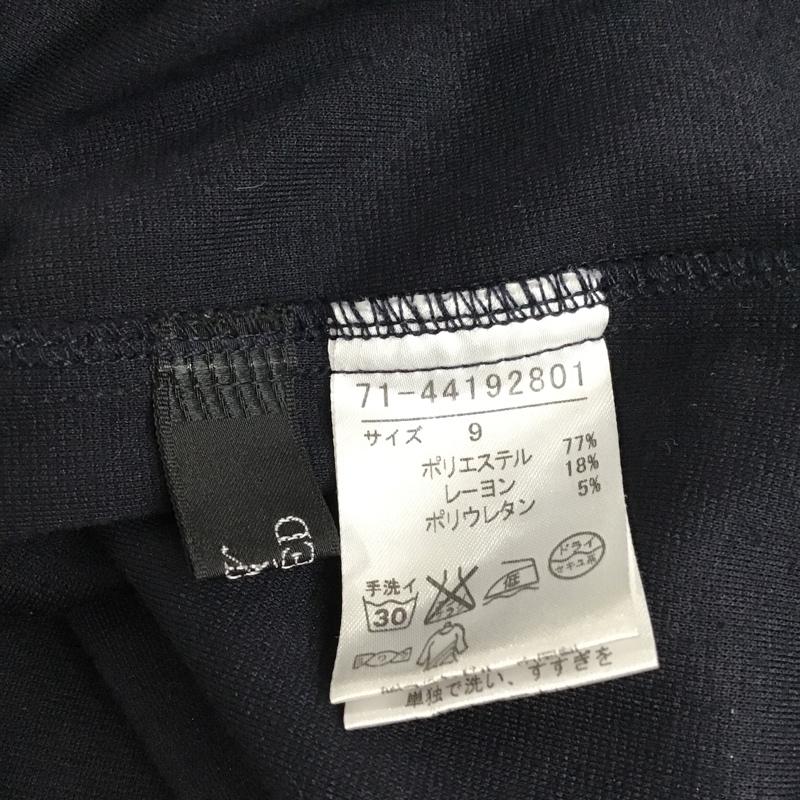 イネド INED ワンピース ひざ丈スカート 無地 紺 / ネイビー / レディース USED 古着 中古 10093651