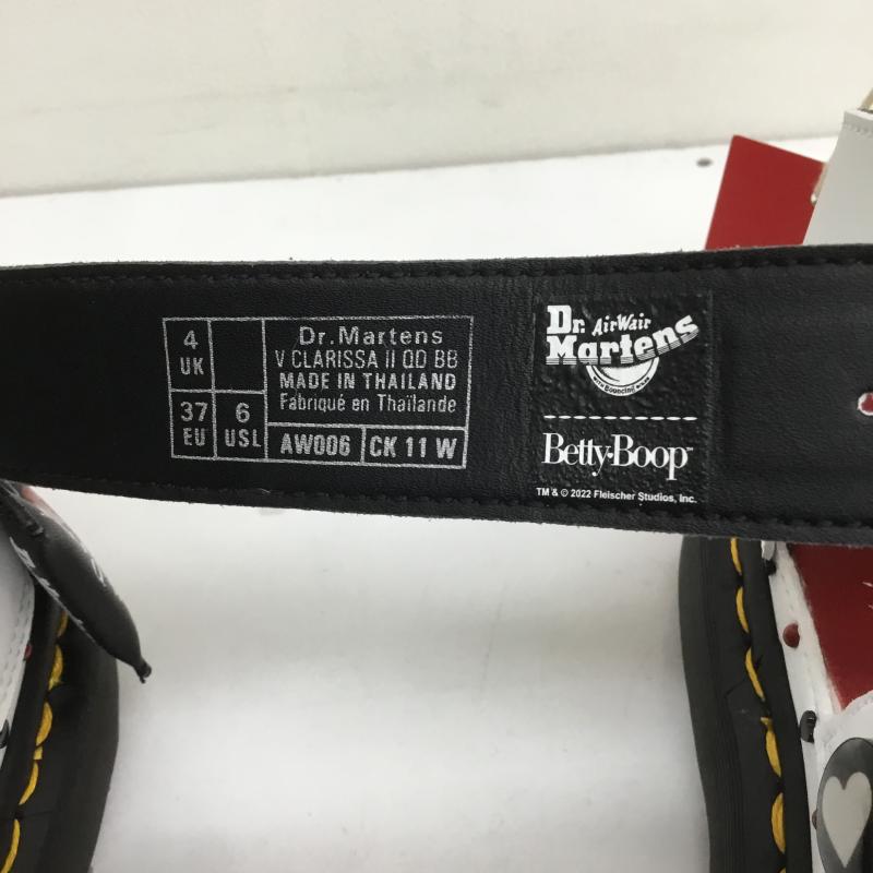 ドクターマーチン Dr.Martens サンダル サンダル WMS BETTY BOOP 27937113 V CLARISSA II QD BB 23.5cm 白 / ホワイト / X 黒 / ブラック / X 赤 / レッド / メンズ USED 古着 中古 10093656