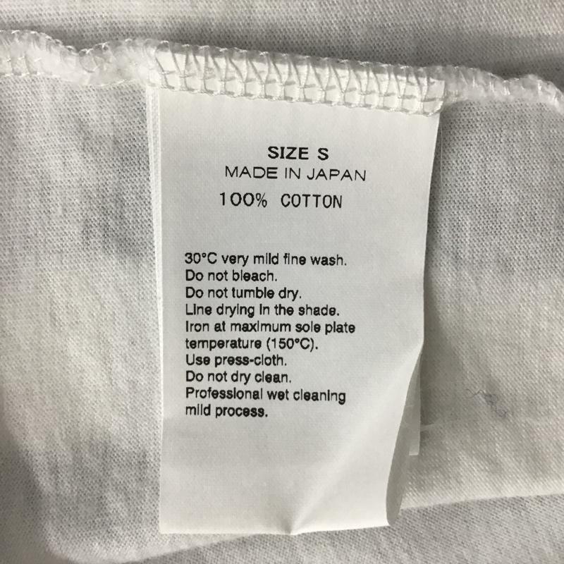 古着 USED Tシャツ 半袖 S 無地 白 / ホワイト / X 灰 / グレー /  メンズ USED 古着 中古 10093677