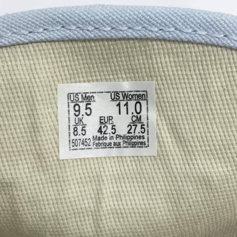 バンズボルト VANS VAULT スニーカー スニーカー VN0A5JIZB571 Style 23 27.5cm 刺繍 水色 / ライトブルー / メンズ USED 古着 中古 10093693