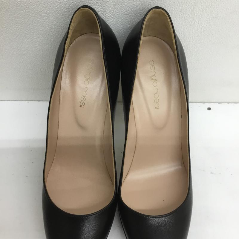 セルジオロッシ Sergio rossi パンプス パンプス ピンヒール 黒 / ブラック / レディース USED 古着 中古 10093694