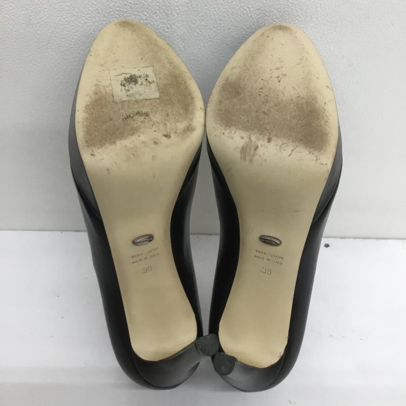 セルジオロッシ Sergio rossi パンプス パンプス ピンヒール 黒 / ブラック / レディース USED 古着 中古 10093694