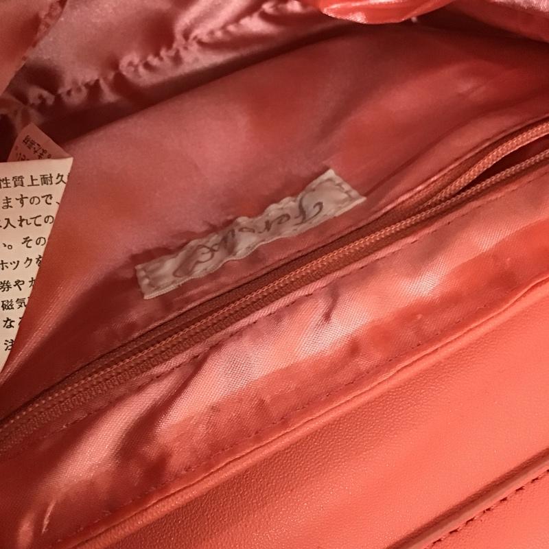 フェルゥ Feroux ショルダーバッグ ショルダーバッグ リボン チェーンベルト 無地 桃 / ピンク / レディース USED 古着 中古 10093704