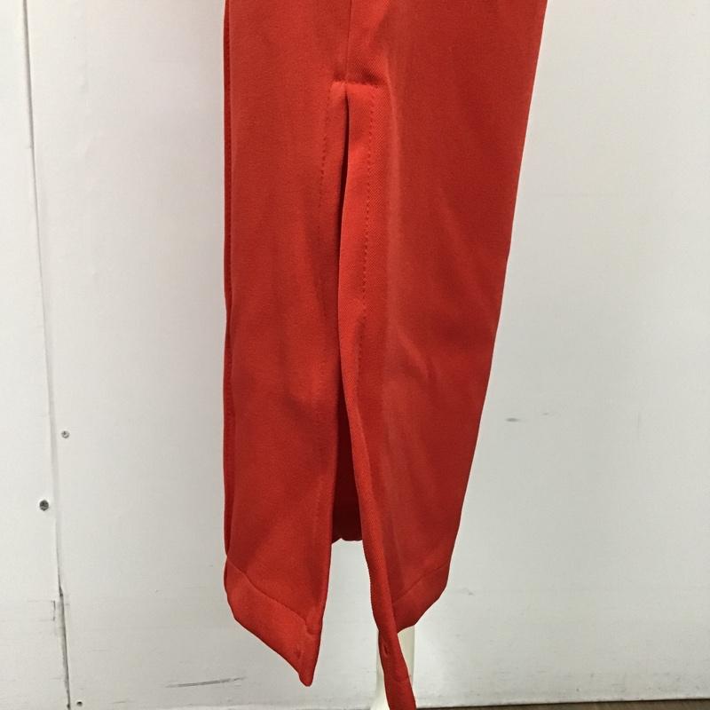 フォルクシー forksy. ボトムス ボトムス 30175A334 フレアパンツ 裾スリット M 無地 赤 / レッド / レディース USED 古着 中古 10093726