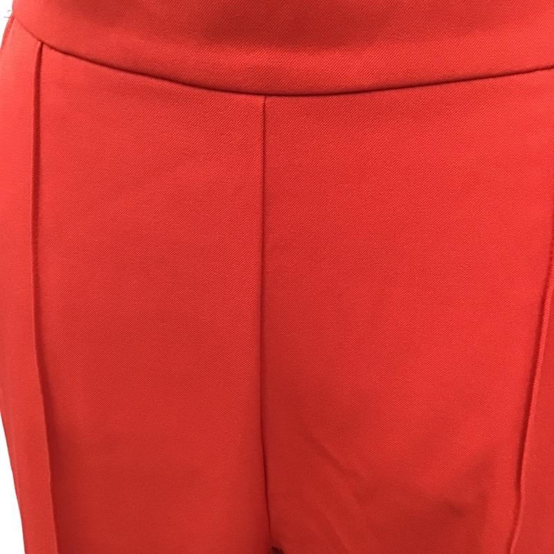 フォルクシー forksy. ボトムス ボトムス 30175A334 フレアパンツ 裾スリット M 無地 赤 / レッド / レディース USED 古着 中古 10093726