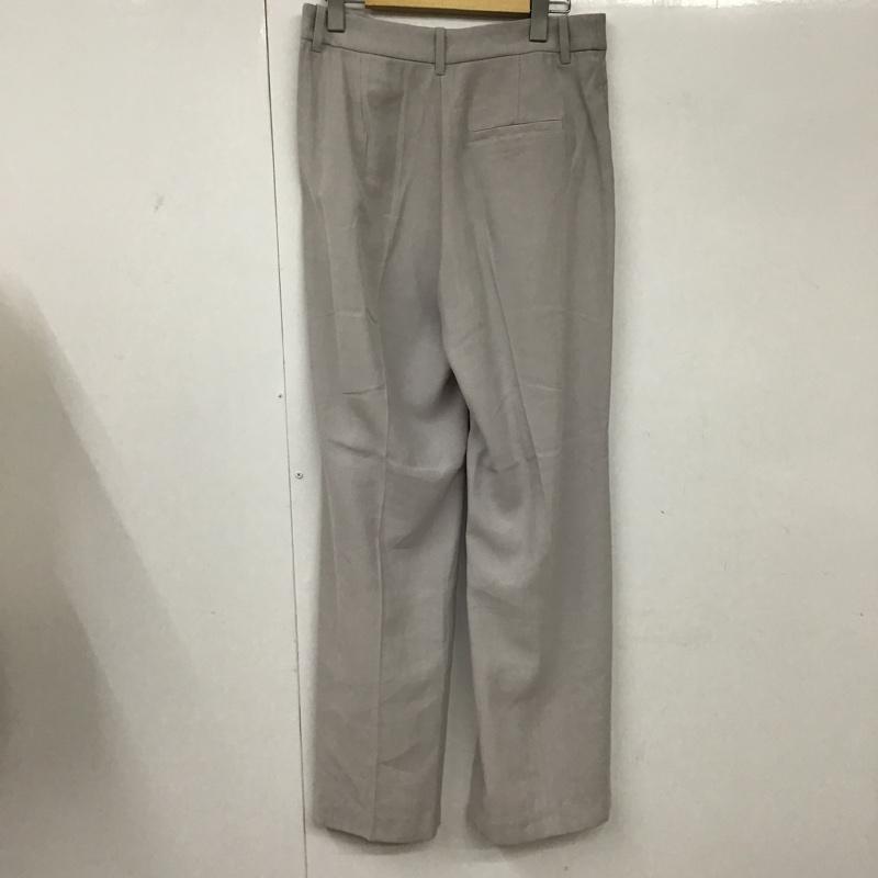 ヘンネスアンドモーリッツ H&M パンツ スラックス ワイドパンツ タック入り 38 無地 灰 / グレー / レディース USED 古着 中古 10093742