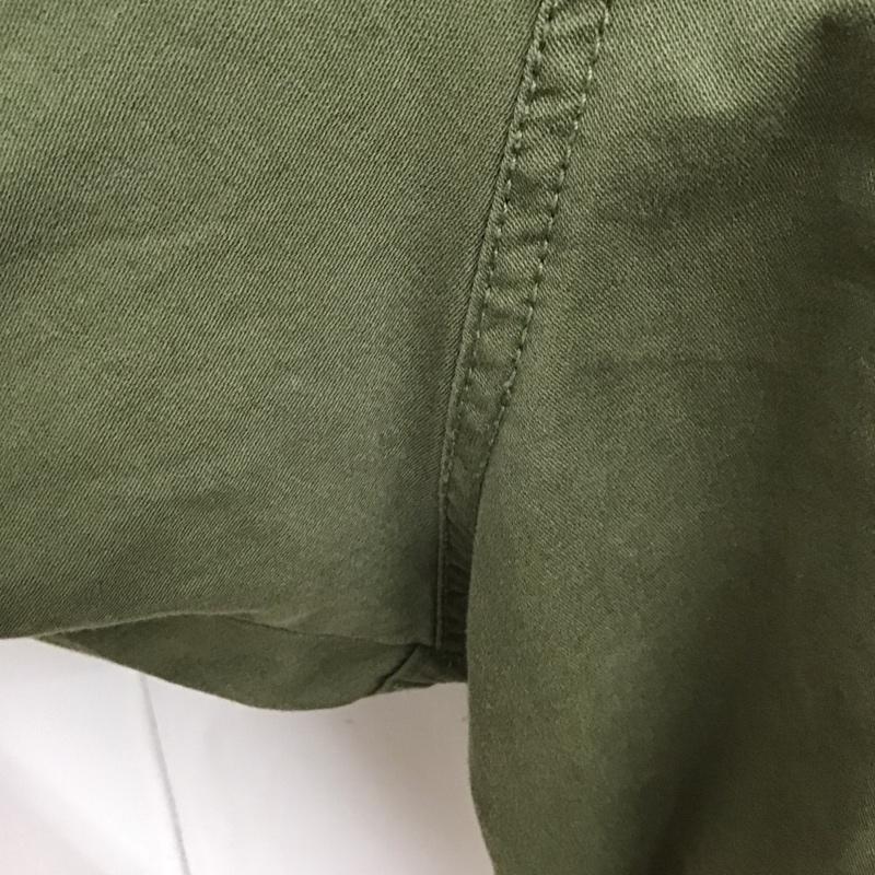 アズールバイマウジー AZUL BY MOUSSY ジャケット、上着 ジャケット、ブレザー 250BSM30-298C ルーズミリタリージャケット FREE 無地 カーキ / カーキ / レディース USED 古着 中古 10093751