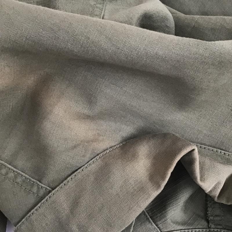 アズールバイマウジー AZUL BY MOUSSY ジャケット、上着 ジャケット、ブレザー 250BSM30-298C ルーズミリタリージャケット FREE 無地 カーキ / カーキ / レディース USED 古着 中古 10093751