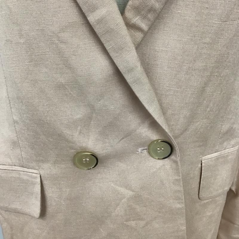 ベルシュカ Bershka ジャケット、上着 ジャケット、ブレザー 1014 085 990 レーヨンリネン XS 無地 桃 / ピンク / レディース USED 古着 中古 10093754