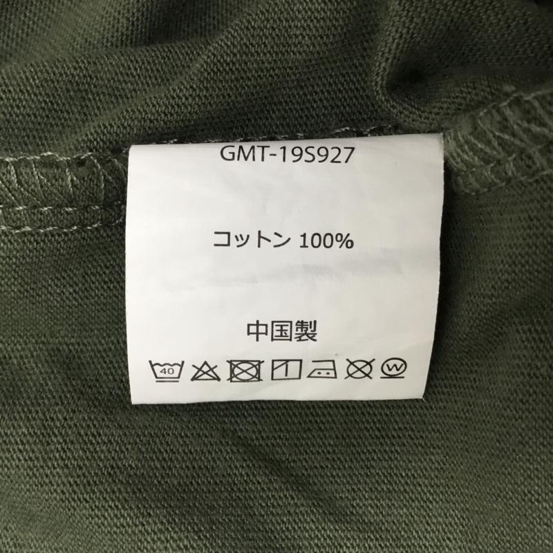 グラミチ GRAMICCI Tシャツ 半袖 GMT-19S927 クルーネック M ロゴ、文字 カーキ / カーキ /  メンズ USED 古着 中古 10093790