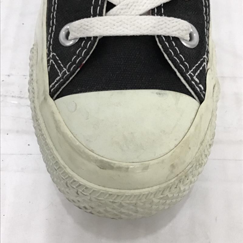 コンバース CONVERSE スニーカー スニーカー 5CJ906 オールスターPLTS フルハーツ OX 22.5cm ハート 22.5cm ロゴ、文字 黒 / ブラック / レディース USED 古着 中古 10093806