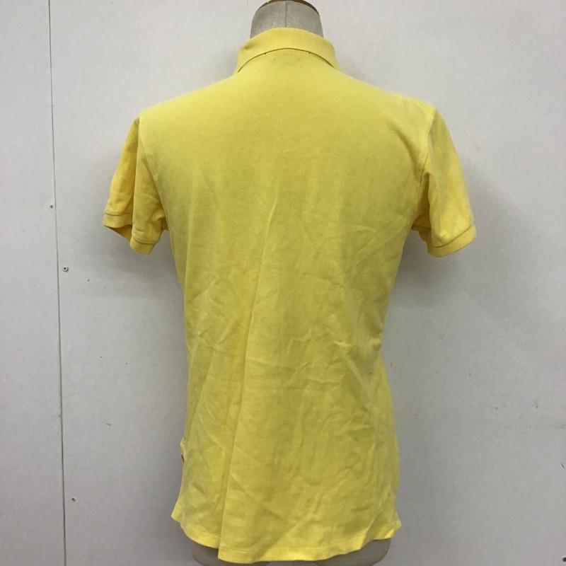 ポロバイラルフローレン Polo by RALPH LAUREN ポロシャツ 半袖 KK-RL-IM-0215 SLIM FIT M ワンポイント 黄 / イエロー / メンズ USED 古着 中古 10093817
