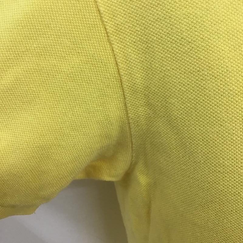 ポロバイラルフローレン Polo by RALPH LAUREN ポロシャツ 半袖 KK-RL-IM-0215 SLIM FIT M ワンポイント 黄 / イエロー / メンズ USED 古着 中古 10093817