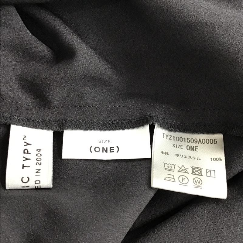 チャオパニックティピー CIAOPANIC TYPY ワンピース ロングスカート ノースリーブワンピース キャミワンピース フレアワンピース FREE 無地 灰 / グレー / レディース USED 古着 中古 10093860