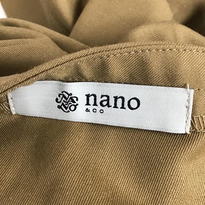 ナノアンドコー nano&co キャミソール キャミソール NL74SH1150SK ビスチェ 36 無地 ベージュ / ベージュ / レディース USED 古着 中古 10093874