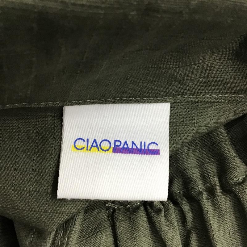 チャオパニック CIAOPANIC ジャケット、上着 ジャケット、ブレザー CPZ1092107A0004 ウエストギャザーミリタリージャケット FREE 無地 カーキ / カーキ / レディース USED 古着 中古 10093886