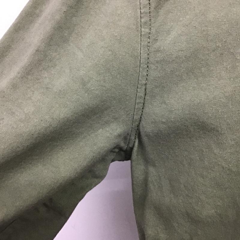 古着 USED ジャケット、上着 ジャケット、ブレザー 12SS-FB09 ノーカラー 2 無地 カーキ / カーキ / レディース USED 古着 中古 10093892