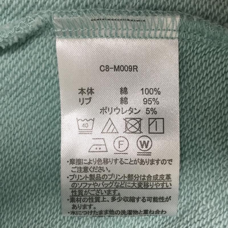 チャンピオン Champion トレーナー 長袖 C8-M009R クルーネック スウェット M ワンポイント 水色 / ライトブルー / メンズ USED 古着 中古 10093898