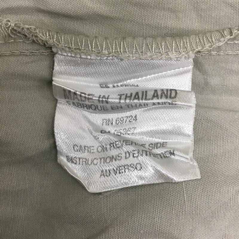 コロンビア Columbia シャツ、ブラウス 半袖 S9 AM7331 ワークシャツ XL ロゴ、文字 灰 / グレー /  メンズ USED 古着 中古 10093942