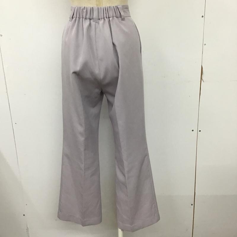 ワンアフター アナザー ナイスクラップ one after another NICE CLAUP パンツ スラックス 510290 S 無地 紫 / パープル / レディース USED 古着 中古 10094005