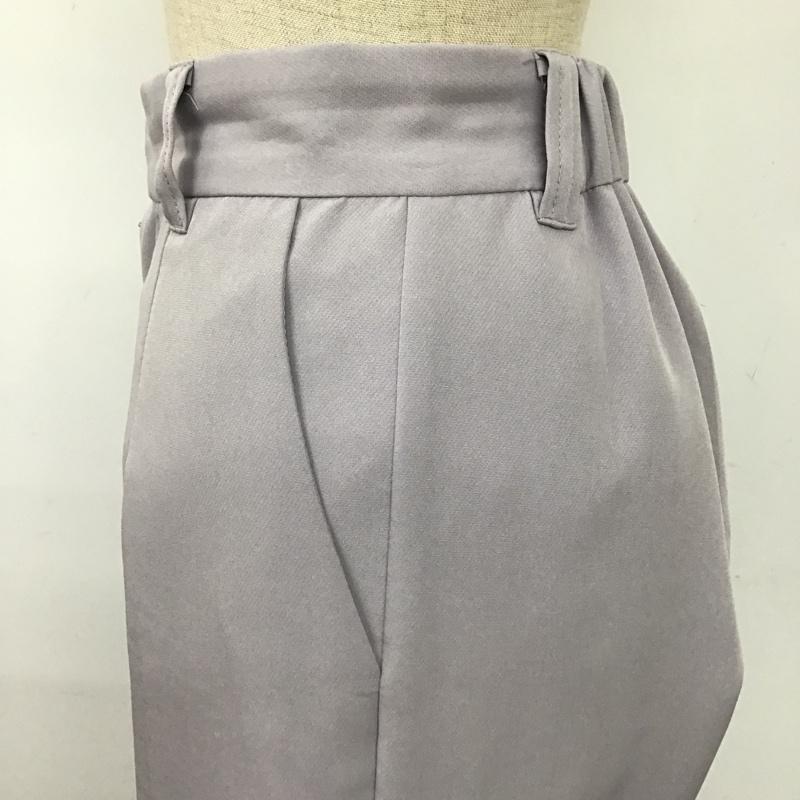 ワンアフター アナザー ナイスクラップ one after another NICE CLAUP パンツ スラックス 510290 S 無地 紫 / パープル / レディース USED 古着 中古 10094005