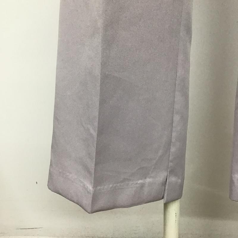ワンアフター アナザー ナイスクラップ one after another NICE CLAUP パンツ スラックス 510290 S 無地 紫 / パープル / レディース USED 古着 中古 10094005