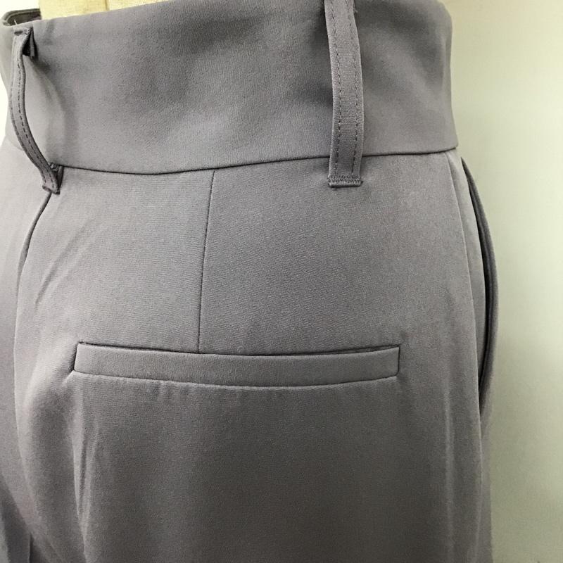 フォルクシー forksy. パンツ スラックス F0pt684 タック入り L 無地 紫 / パープル / レディース USED 古着 中古 10094010