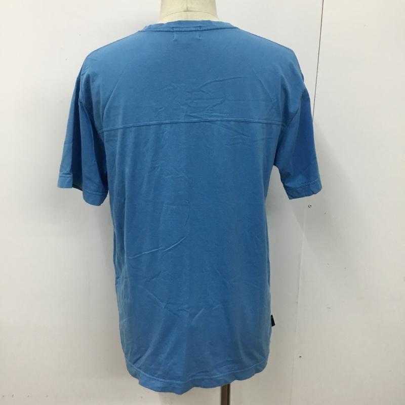 アール・ニューボールド R.NEWBOLD Tシャツ 半袖 プリントTシャツ 半袖カットソー XL ロゴ、文字 青 / ブルー / メンズ USED 古着 中古 10094034